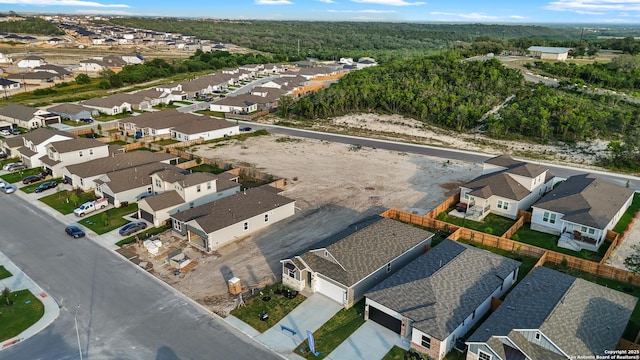 211 Ryan Xing, San Antonio, TX 78253 - aerial view of residential area featuring a forest