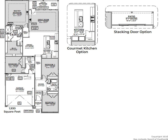 211 Ryan Xing, San Antonio, TX 78253 - floor plan / room layout
