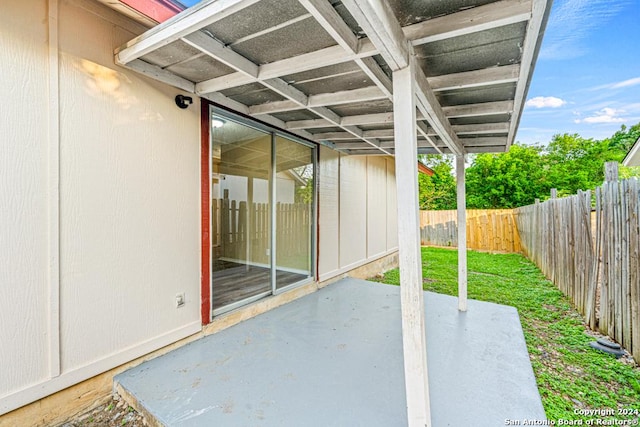 view of patio / terrace