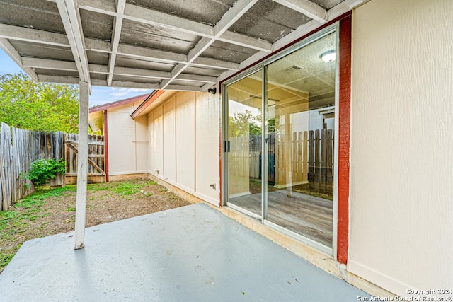 view of patio / terrace