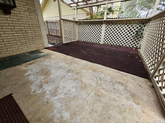 view of patio