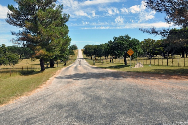 view of road