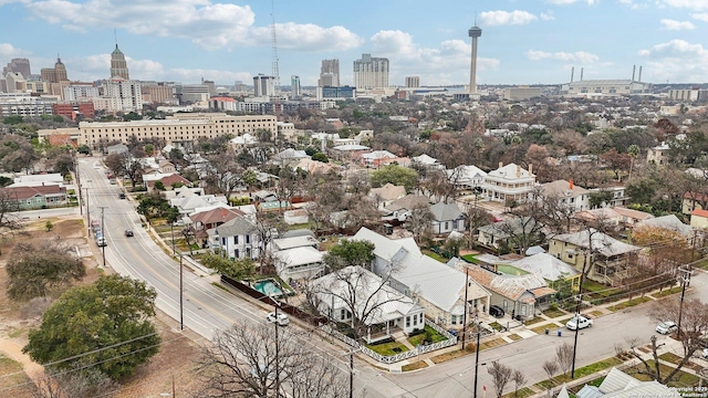 drone / aerial view