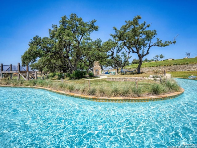 view of pool