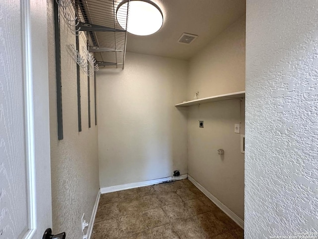 laundry room featuring hookup for an electric dryer