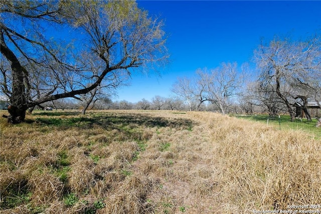 view of landscape featuring a rural view