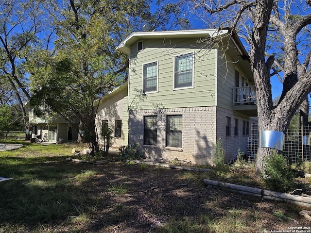 view of side of home