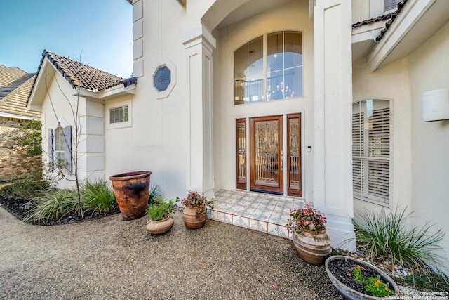 view of entrance to property