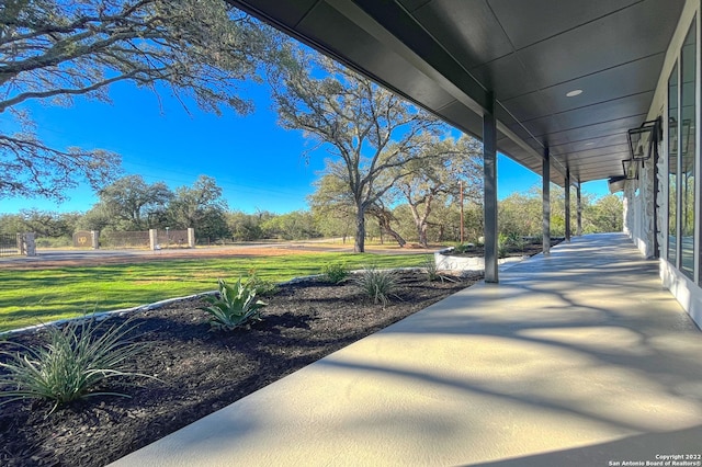 view of patio