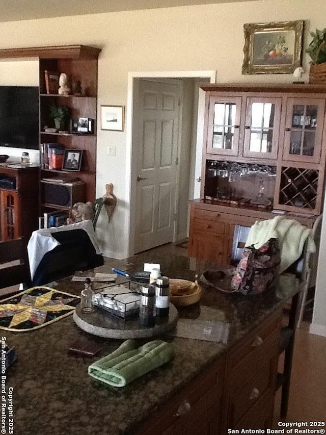 view of dining room