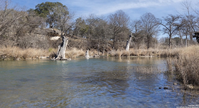 view of water feature