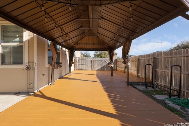 view of horse barn