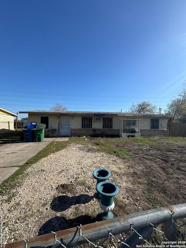 view of ranch-style house