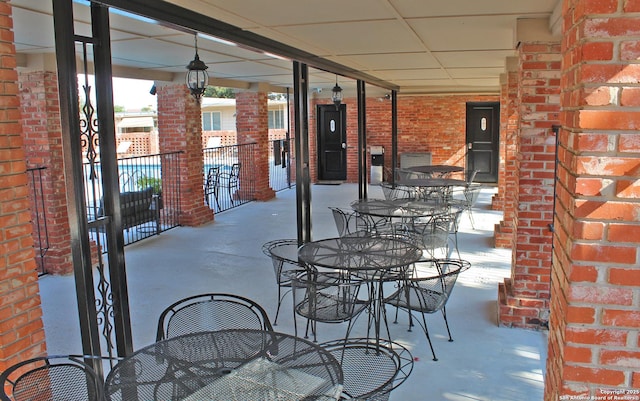 view of patio