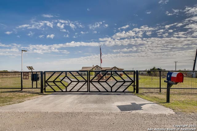 view of gate