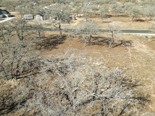 aerial view featuring a rural view