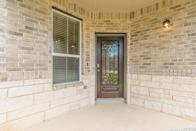 view of property entrance