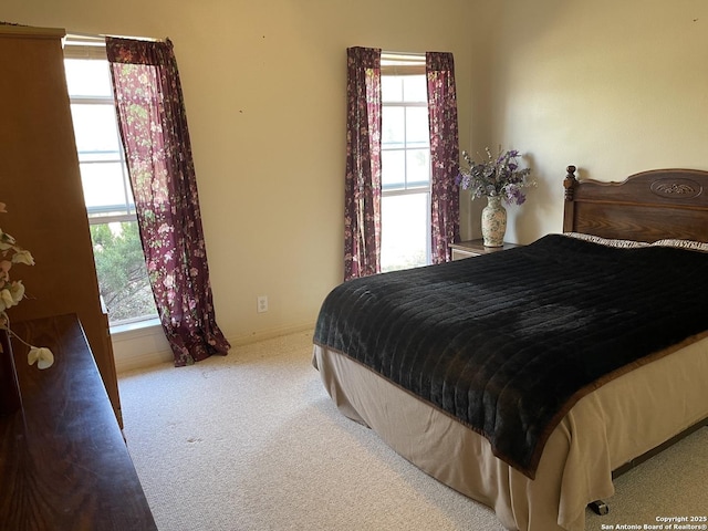 bedroom featuring carpet floors