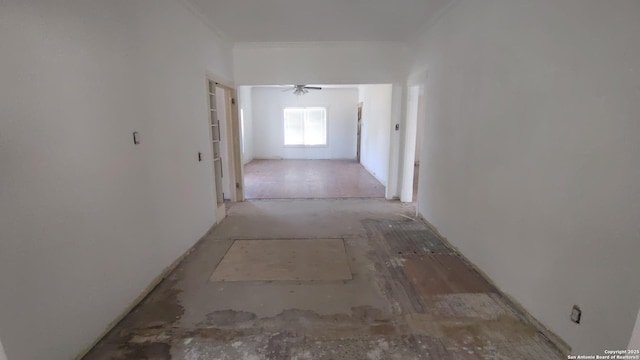 1601 Fulton Ave, San Antonio, TX 78201 - hallway with crown molding