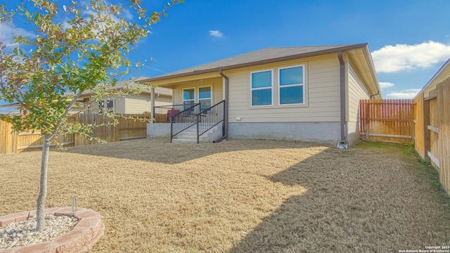 view of rear view of house