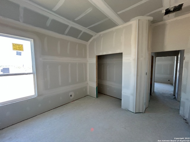 view of unfurnished bedroom