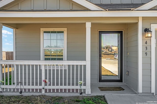 view of entrance to property