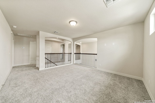 5129 Arrow Rdg, Marion, TX 78124 - carpeted empty room with a textured ceiling
