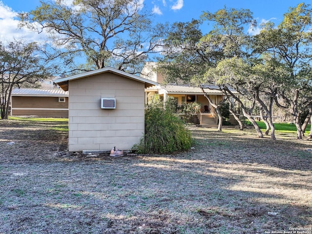 view of property exterior