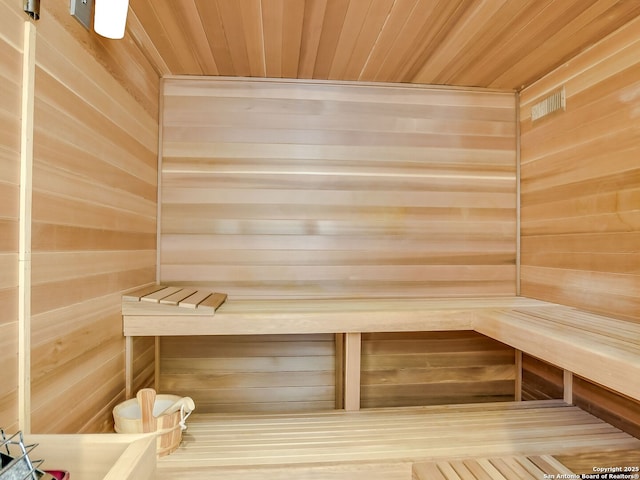 view of sauna / steam room