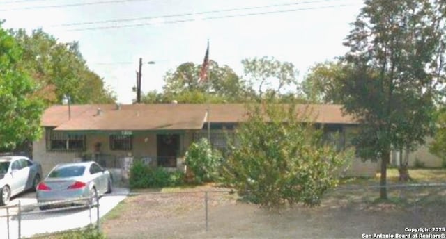 view of ranch-style house