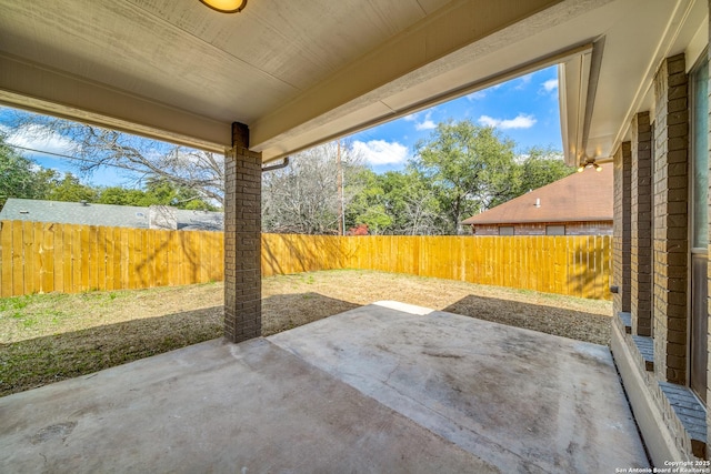 view of patio