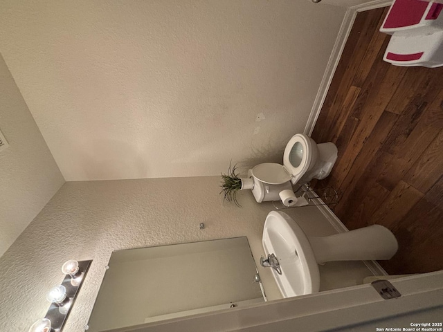 bathroom with toilet