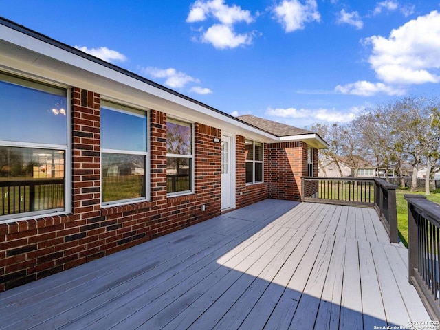 view of deck