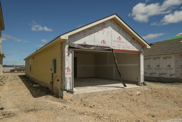 4237 Carlotta Dr, New Braunfels, TX 78130 - view of property exterior featuring a detached garage