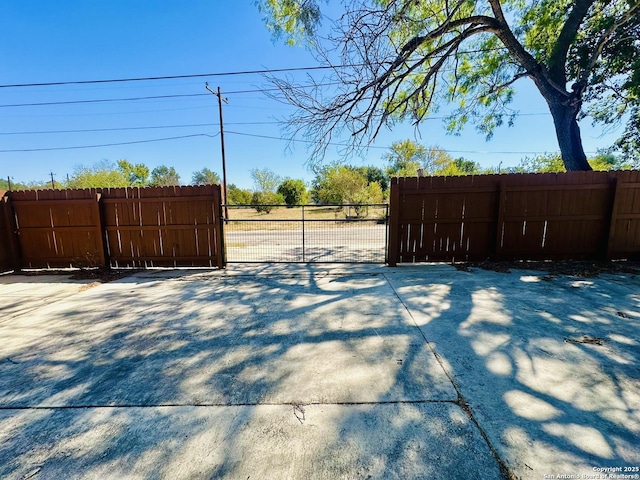 view of gate