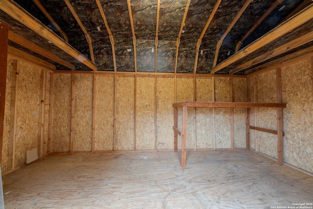 view of storage