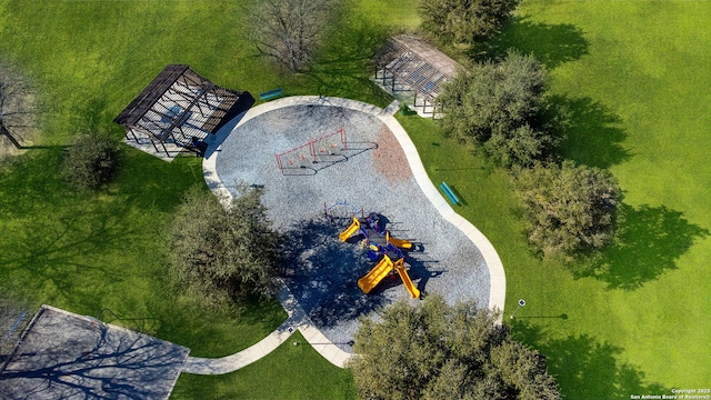 drone / aerial view