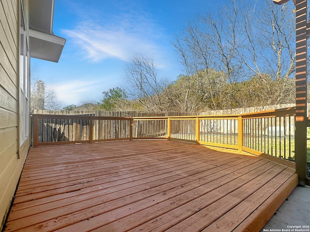 view of deck