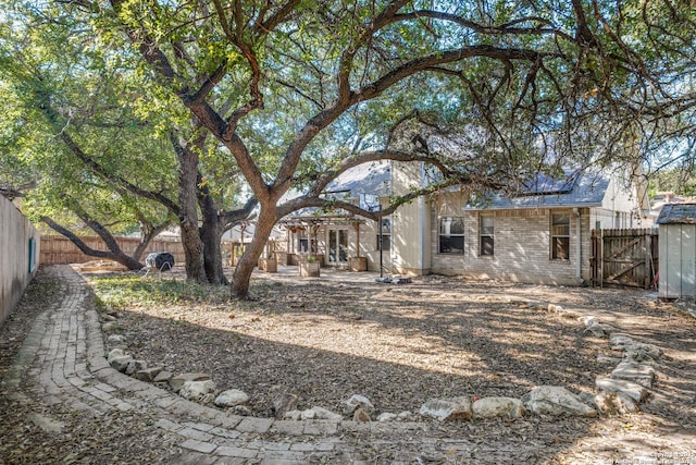 view of rear view of house