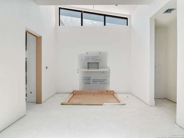 view of unfurnished living room