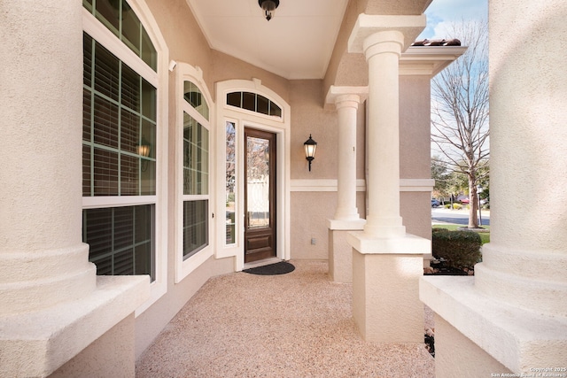 view of entrance to property