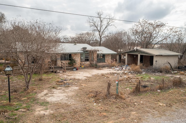 view of ranch-style home