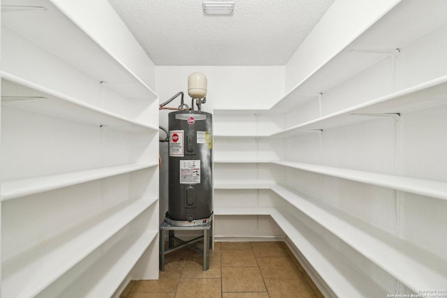 pantry with water heater