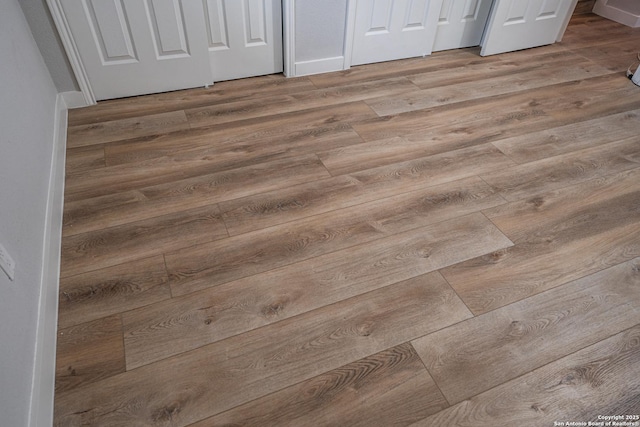 room details featuring hardwood / wood-style flooring