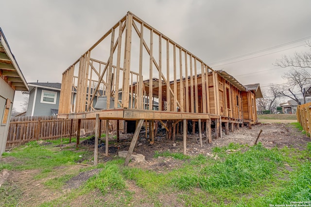 view of rear view of house