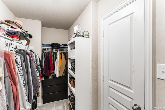 view of spacious closet