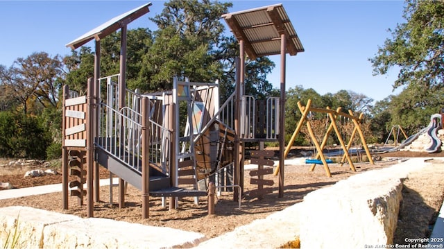 view of play area