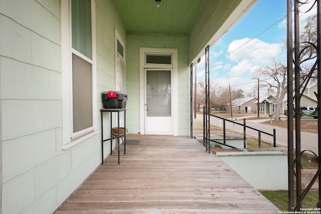 view of property entrance