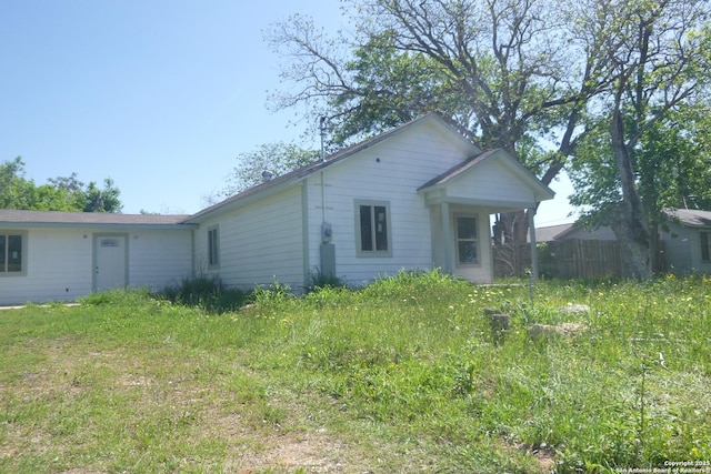 view of back of house