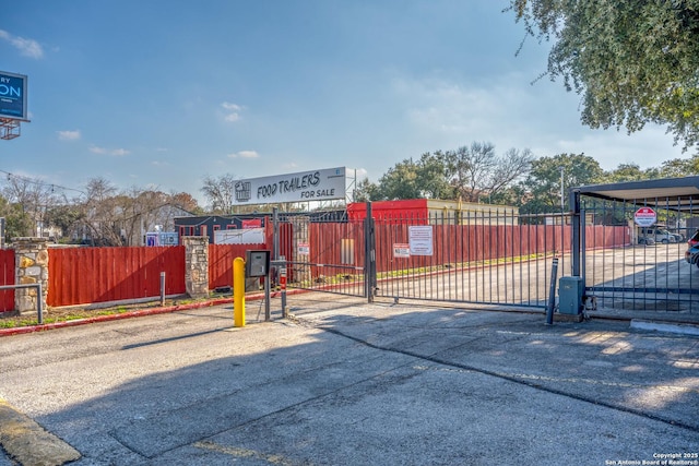 view of gate